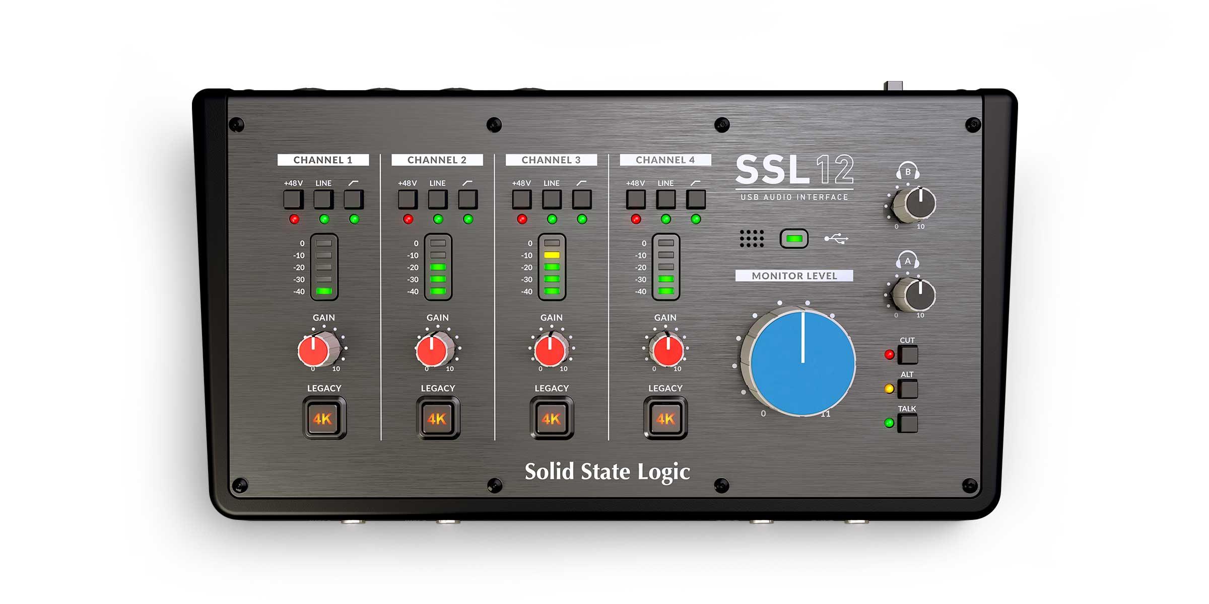 新しい到着 Solid State Logic SSL12 12in／8out USBオーディオ
