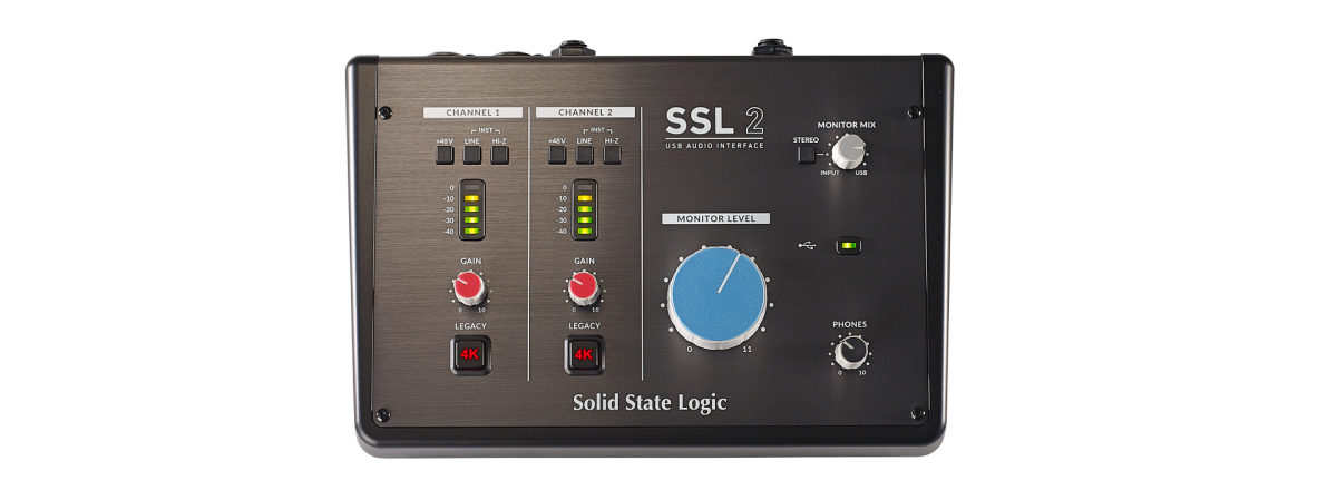 高額売筋】 Solid オーディオインターフェイス SSL2 State SSL Logic 