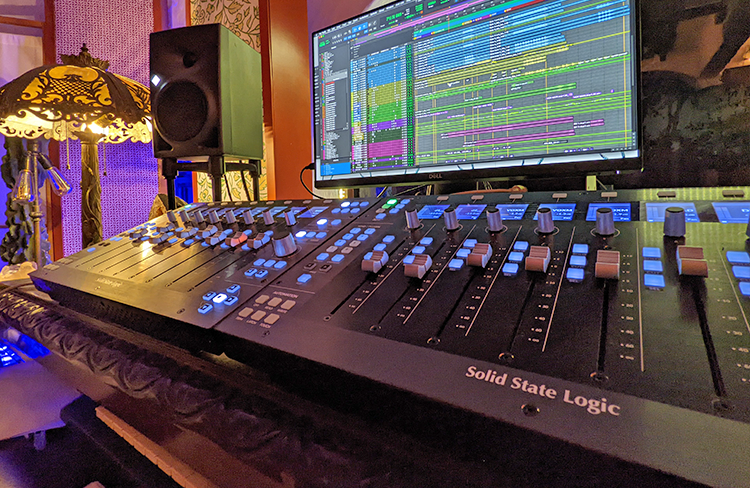 Solid State Logic's UF8 and UC1 Controllers Help Multiple Grammy 